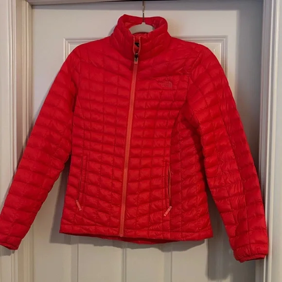 The North Face Women's Magenta and Orange Ski Jacket, Small - Picture 6 of 13